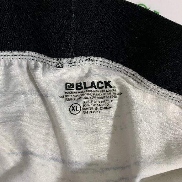 Black By Rue21 Boxer Brief Underwear Space Dye Tagless White Gray Mens XL - Picture 4 of 7